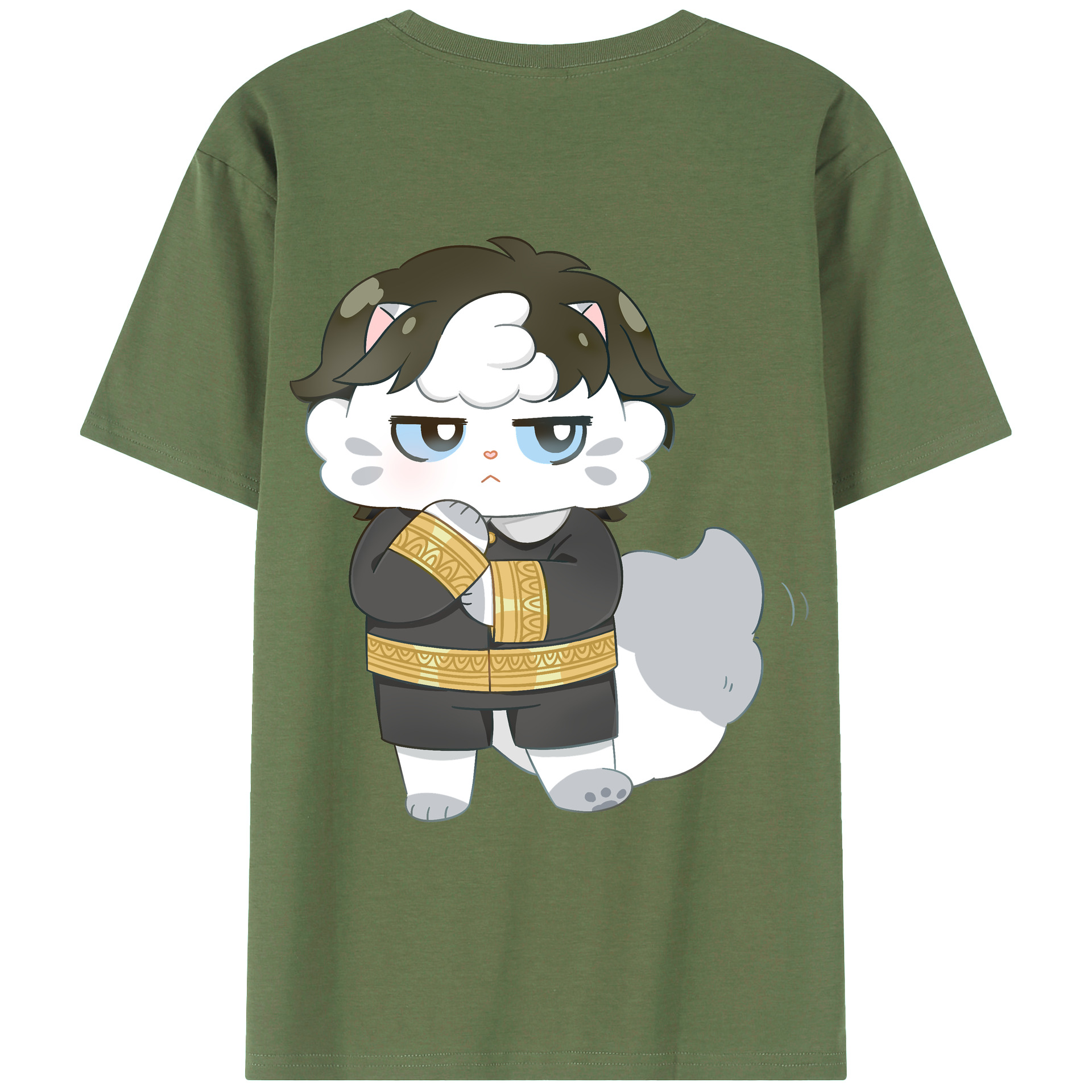 （画像用） SPY×FAMILY间谍家家酒 綿100％ メンズ半袖Tシャツ（バックプリント） 通気性